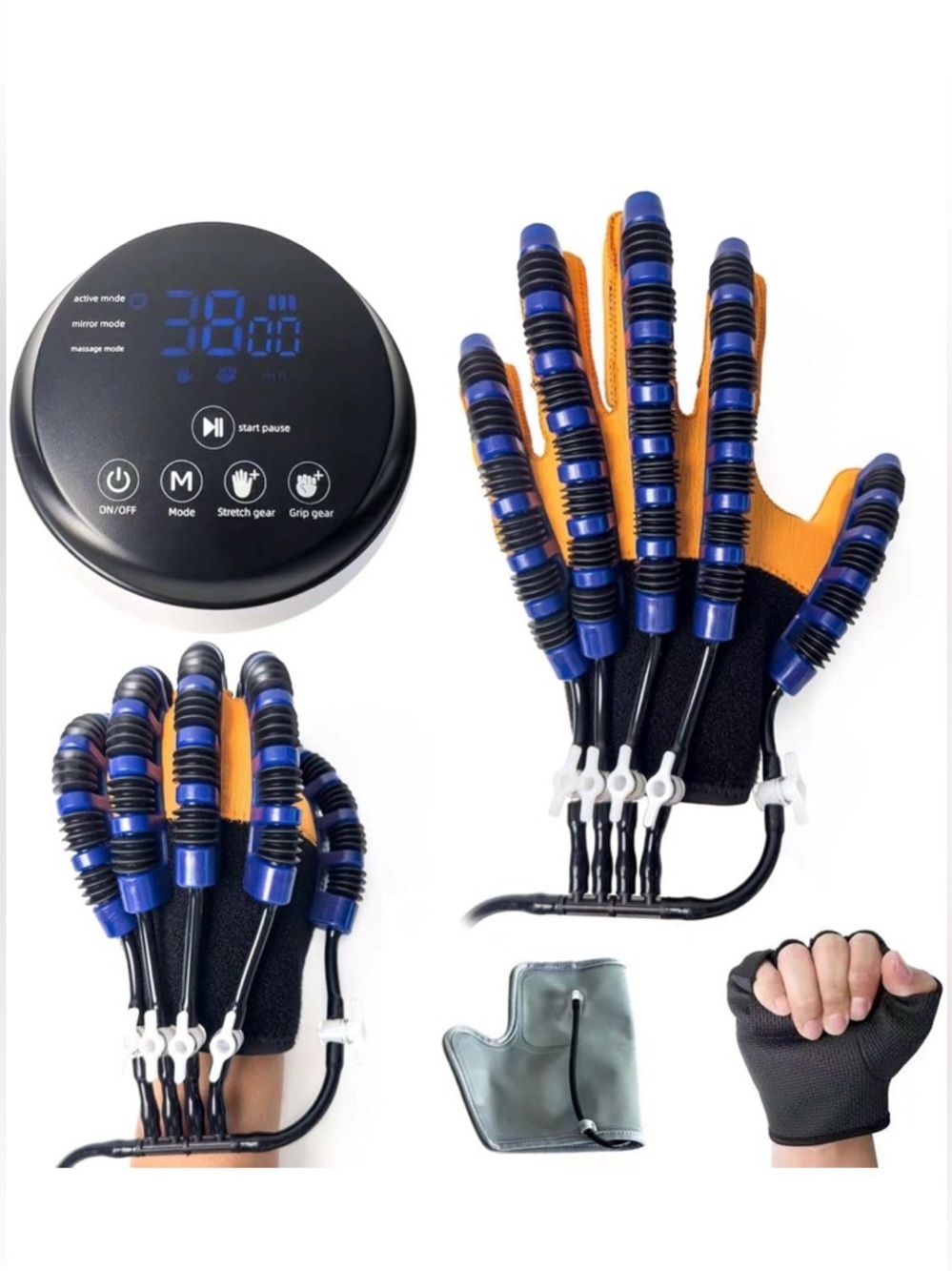 NIB Rehabilitation Glove,Sayorg,Robot Intelligence,USB,Strokes,Accidents,Left M